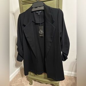 Dear Scarlett Open-Front Blazer NWT